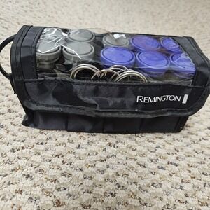 Remington Hot Rollers Model-H1015 Travel Size 10 Hair Curlers 9 Clips Tested